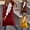 QR5-Wine, variant on Meichang Women Long Vest Sleeveless Hood Winter Puffer Vest Outwear Full Zip Button Down Puffer Vest Padded Jacket Coat Winter Warm Outerwear with Pockets
