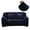 Dark Blue, variant on TOPCHANCES Thick Plush Sofa Covers, Stretch Couch Chair Slipcover, Non Slip Furniture Protector (4-Seater Sofa Cover, Purple)