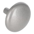 thumbnail image 3 of Pack De 2 Jaladera Botón Industrias Metal Plata 3X2.8 Cm, 3 of 3