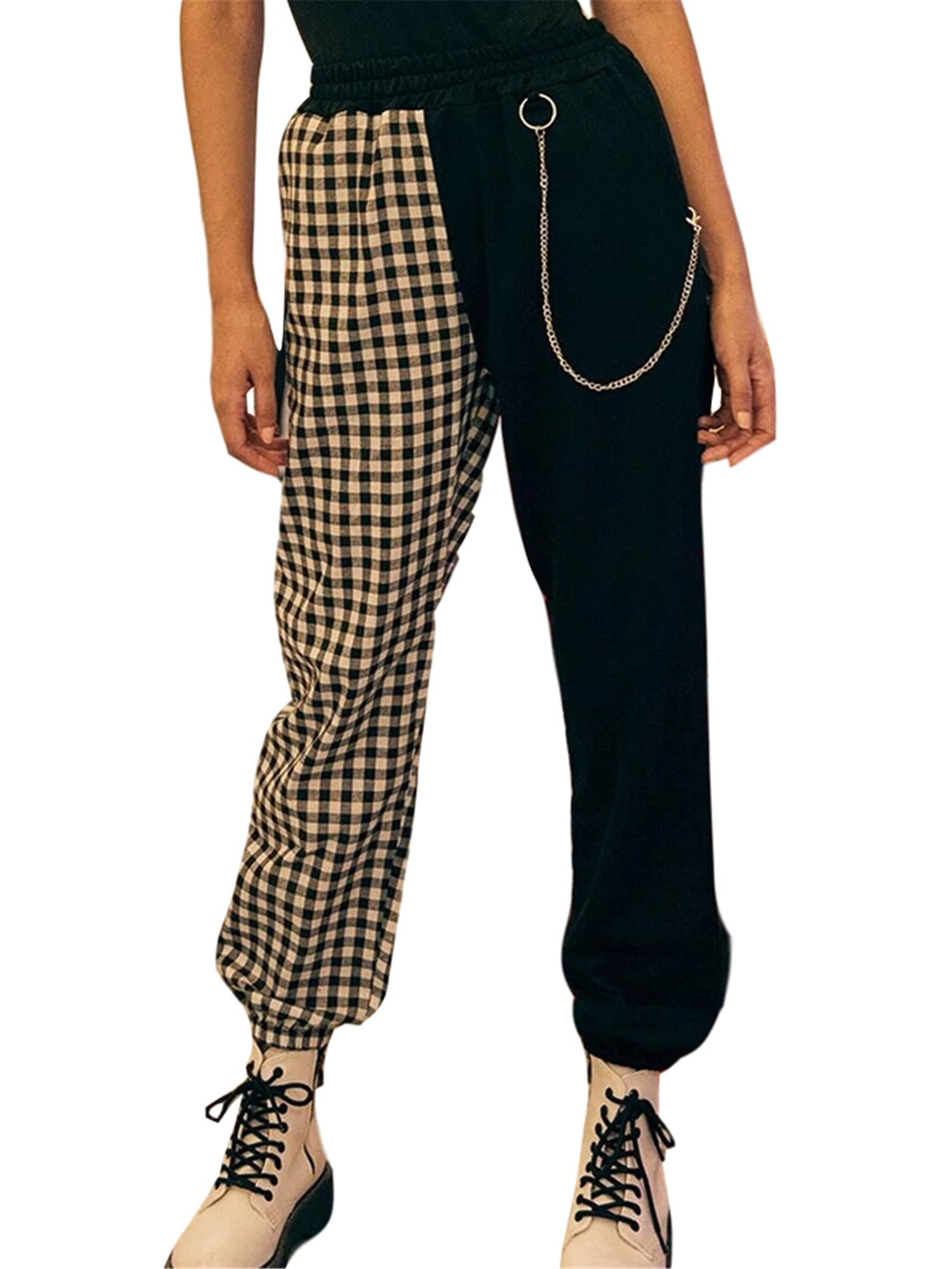 sweatpants with chain