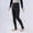 Black, variant on Liyamei Girls Lined Tights with Non Sole for Winter Dance Wear Size 3-15 Years