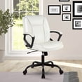 thumbnail image 7 of BestOffice Ergonomic Office Chair, Lumbar Support, Adjustable Height with Armrests for Adults(White), 7 of 7