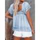 thumbnail image 5 of Txlixc Blusa hueca de verano para mujer Txlixc moda, 5 of 6