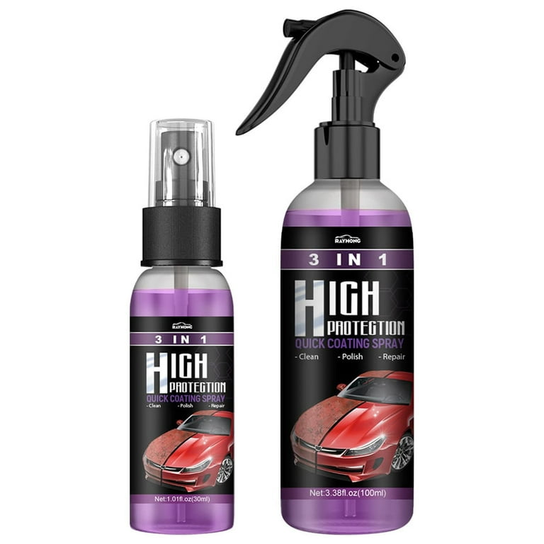 Quick Car Coating Spray Car Polish Spray High Protection Car Shield Coating  Waterless Car Wash Ceramic Spray Coating For Cars