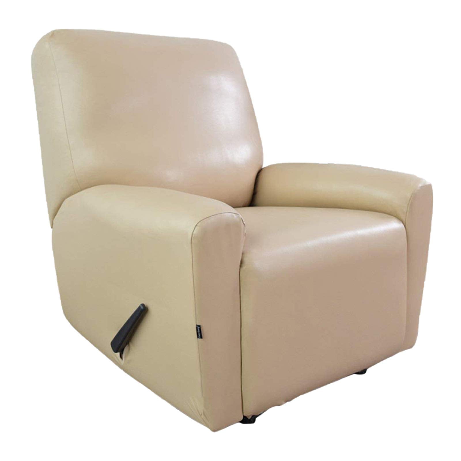 EasyGoing PU Leather Recliner slipcovers 4 Pieces Stretch Sofa Covers