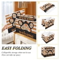 thumbnail image 3 of Iauyy Large Storage Box with Lid - Foldable Home Storage Bins for Clothes Toy Holiday Decor, Claw Print Pattern (42*32*30cm), 3 of 6