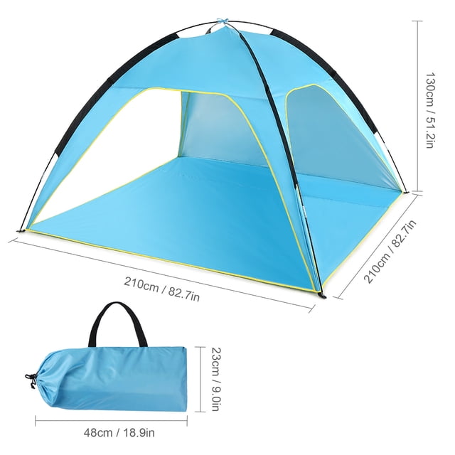 Sun Tienda De Playa Ligera De Peso Sun Sun Sonopy UV Sun Shelter Camping Pesca Tienda
