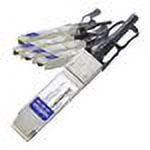 UPC: 0821455058527 | AddOn HP® JG329A-AO Compatible 40GBase-CU QSFP+ to 4xSFP+ Direct Attach Cable