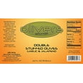 Olivers Gourmet Double Stuffed Garlic and Jalapeno Green Olives, 32 oz