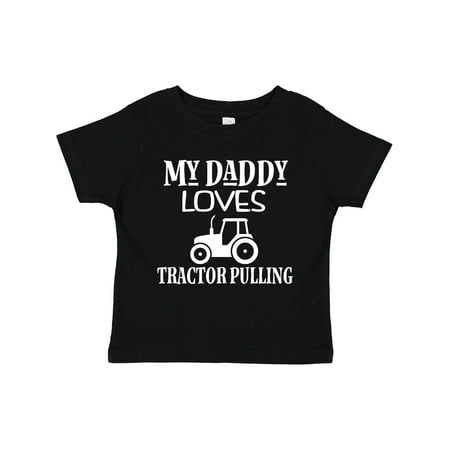 

Inktastic Tractor Pulling Dad Gift Toddler Boy or Toddler Girl T-Shirt