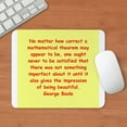 thumbnail image 3 of CafePress - George Boole Quote Mousepad - Non-slip Rubber Mousepad, Gaming Mouse Pad, 3 of 6