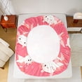thumbnail image 5 of Castle Fairy Cute Salamander Full Size Sheets for Kids,Kawaii Axolotl Bed Sheets, 5 of 7