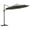 Grey, variant on Outsunny 10ft Cantilever Patio Umbrella with 360° Rotation, Grey