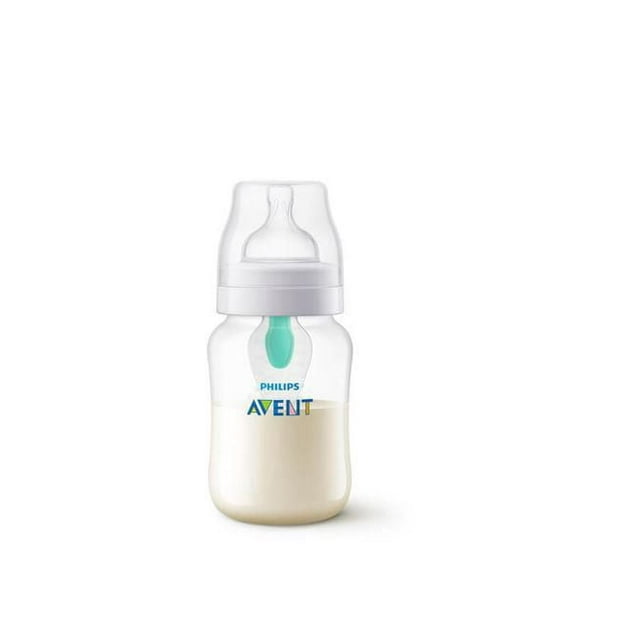 Philips Avent Anti-colic Baby Bottle with AirFree Vent, 9oz x 1pk, SCY703/01