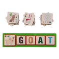 thumbnail image 2 of Juego de letras a juego, bloques de madera, juego de ortografía, divertido juego interactivo de rompecabezas de ortografía del alfabeto para niños en, 2 of 9