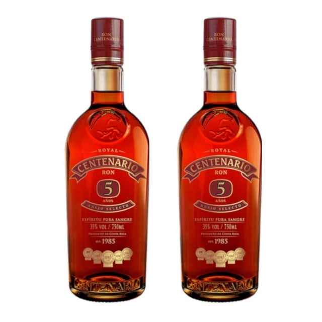 Pack de 2 Ron Royal Centenario 750 ml 5 años