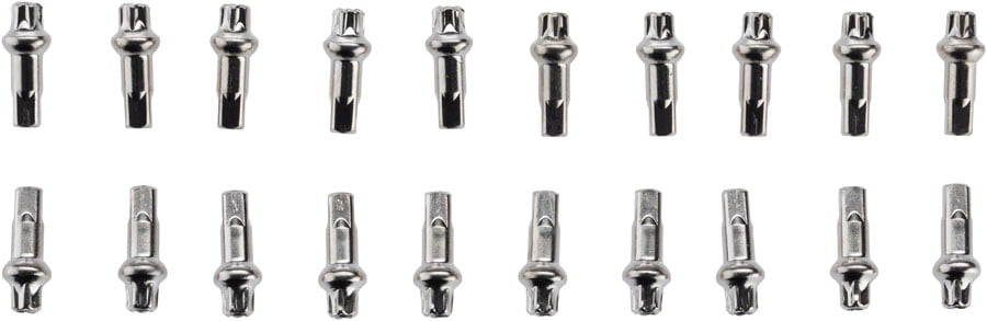DT Swiss 2.0 x 16mm Silver Brass Nipples Box of 100
