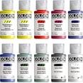 thumbnail image 2 of Fluid Acrylics by GOLDEN, 10 x 1 fl. oz.(30 ml) Bottles, Fluid Mixing Set, Professional Acrylic Paint, 10 Colors, 2 of 4