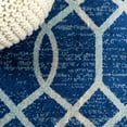 thumbnail image 5 of JONATHAN Y MOROCCAN HYPE 3 x 5 Area Rug, Asilah Ogee Fretwork - Blue/Gray, MOH104B-3, 5 of 10