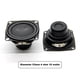 thumbnail image 3 of 2 Uds Altavoz de Audio 4Ω 10W 53Mm 2 Pulgadas Altavoz Multimedia de Graves Altavoz de Sonido DIY para Cine en Casa, 3 of 5