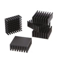 thumbnail image 3 of 5Pcs Computer Cooler Radiator Aluminum Heatsink Heat Sink for Electronic Chip Heat Dissipation Cooling Pads 25x25x10mm, 3 of 8
