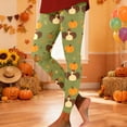 thumbnail image 3 of Thanksgiving Leggings for Women Elastic High Waist Tummy Control Festive Print Tights Pants Workout Yoga Pants, 3 of 5