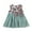 Z36 Green, variant on Toddler Girls' Dresses Baby Kids Sleeveless Printed Sunflower Skirt Princess Dresses Clothes for Girls Size 18-24 Months