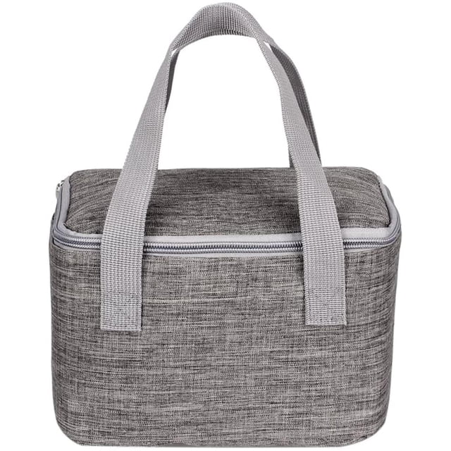 Bolsa térmica plegable para el trabajo, bolsas de almuerzo para hombres/mujeres, bolsa de picnic, camping, viajes, barbacoa, leche, bebidas para el desayuno Xemadio LN-1100