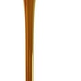 thumbnail image 4 of HomeRoots 521331 32 in. Rounded Marble & Metal Bar Table, White & Gold, 4 of 5