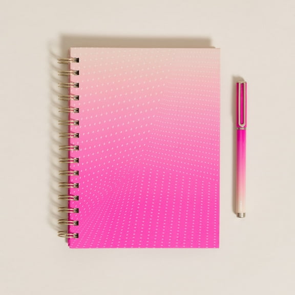 Ombre Spriral Bound Journal