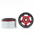 thumbnail image 2 of Aluminum Alloy Wheel Rim Beadlock Wheel Rims Hub 4pcs Replacement for 1/10 TRX4 Axial SCX10 90046 SCX10 III AXI03007 AXI03003 RC Car, 2 of 7