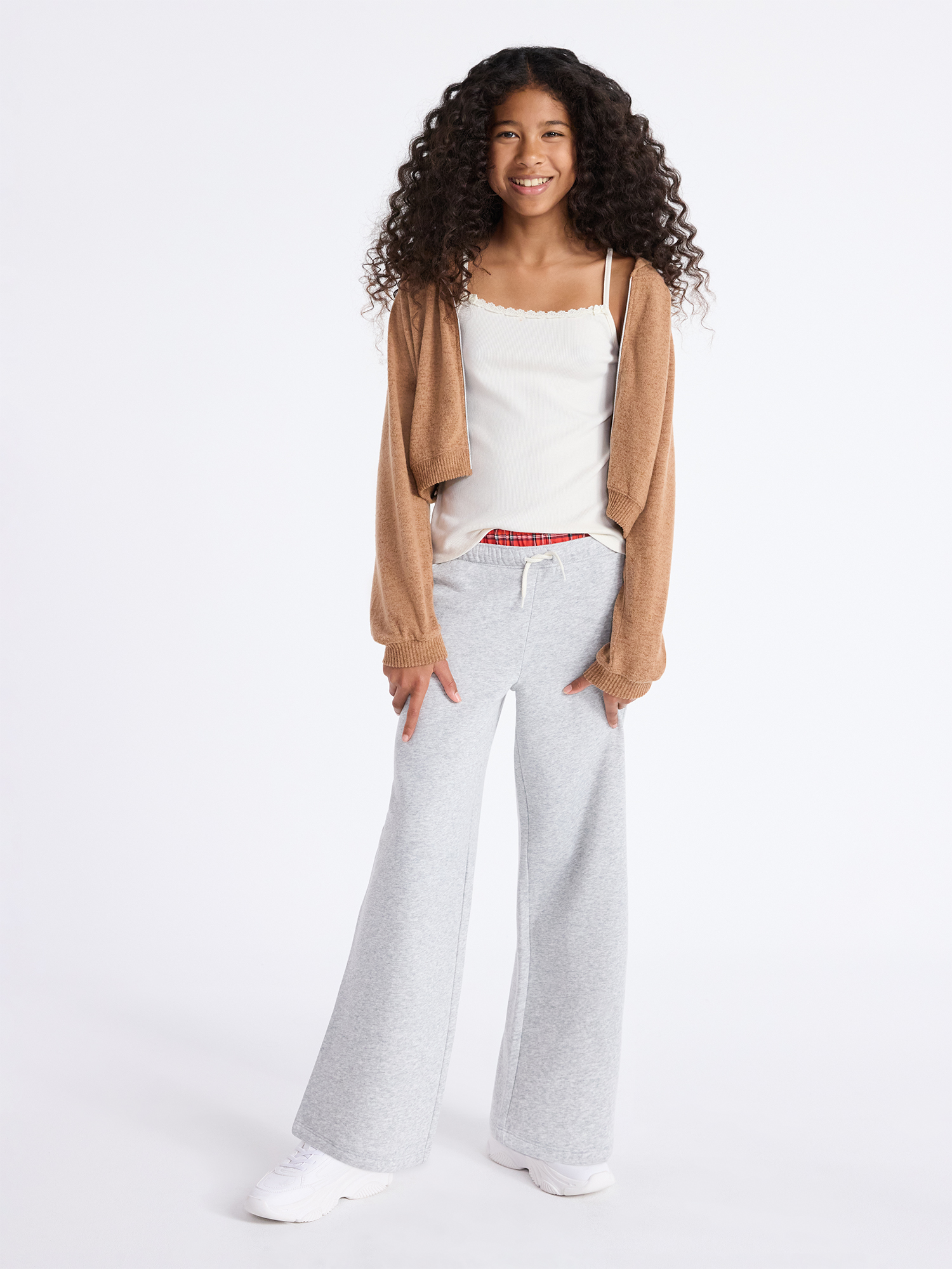 Weekend Academy Girls Knit Cami Tank Top, Sizes 4-18