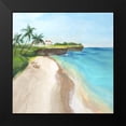 thumbnail image 2 of Isabelle Z 12x12 Black Modern Framed Museum Art Print Titled - Summer Beach Walk, 2 of 5