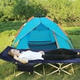 REDCAMP Folding Camping Cots with Pad for Adults, Portable Heavy Duty