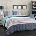 thumbnail image 2 of JML Duvet Cover Set Queen 3 Piece - Comforter Cover with Zipper Closure and 2 Pillowcases, 2 of 5
