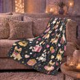 thumbnail image 6 of Celebratory French Bulldog Party Pups Wrapped Presents, Playful Festive Scene, Warm Flannel Blanket for Living Room and Bedroom, Dog Lovers Christmas Gift, Festive Home Decor, 6 of 9