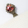 thumbnail image 5 of Petal flowers Reading Accessories: Vintage Copper-Colored Lace Bookmarks - Set of 2 Stainless Steel Book Markers, 5 of 5