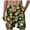 A55-Dark Green, variant on Hessimy Mens Swim Trunks Hawaiian Beach Shorts Quick Dry Board Shorts Bathing Suits Swimwear with Pockets,Hawaiian Style(Green,L)