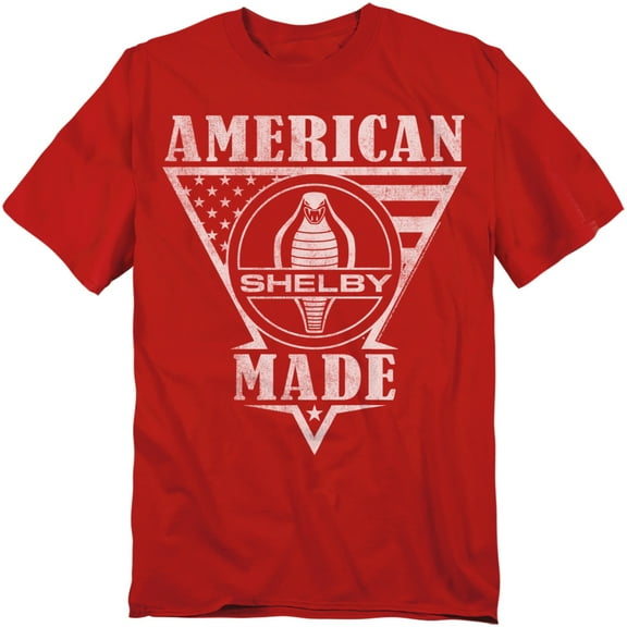 Shelby Cobra T-Shirt Carroll Shelby American Made Flag Unisex Graphic Tee for Men & Women