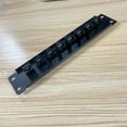 thumbnail image 3 of RABBITH 8 Port CAT6 RJ45 Through Coupler Patch Panel for w/ Back Bar Wallmount or Rackmo, 3 of 18