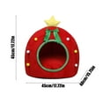 thumbnail image 3 of Ganfancp Christmas Cats Bed Dog Bed Fall And Winter Warm Pet Bed Kitty House Pet Supplies Detachable Pet Bed Pet Villa Ofertas Del Día Liquidación 1X Perrera, 3 of 6