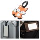 thumbnail image 5 of Ofertas Únicas 1 Pc Etiqueta de Equipaje Patrón de Caricatura Naranja Blanco, 5 of 5