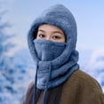 thumbnail image 4 of Sombreros de invierno para mujer, gorro de lana cálido, gorro de punto de oso para mujer, gorro de mujer, 4 of 5
