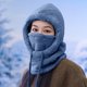 thumbnail image 4 of Sombreros de invierno para mujer, gorro de lana cálido, gorro de punto de oso para mujer, gorro de mujer, 4 of 5