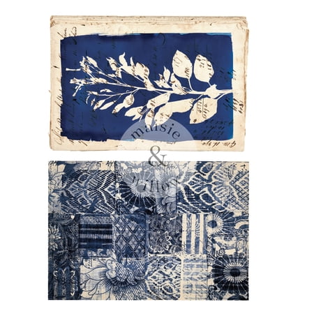 Maisie & Willow TransfersÂ® Marine Prints 2 sheets, total design size 16"x23"