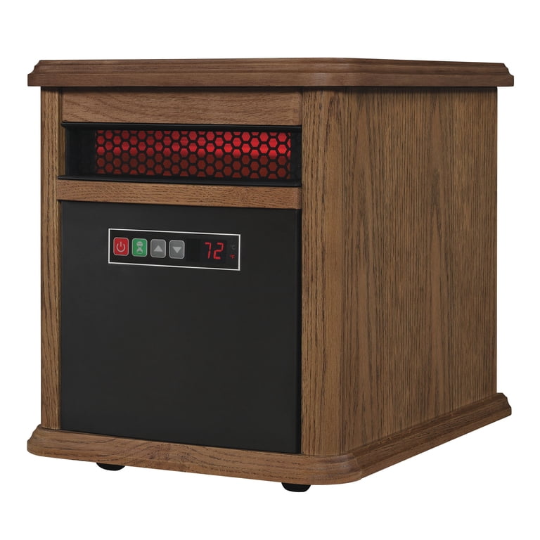 Duraflame 1500 Watt 5200 BTU Portable Electric Infrared Quartz Room Space  Heater - Walmart.com