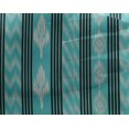 thumbnail image 4 of oneOone Georgette Viscose Fabric Stripe Ikat Fabric Prints By Yard 42 Inch Wide, 4 of 4