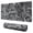 White Lines, variant on Red Line and Black Bottom desk Mouse Padwaterproof,rubber multispandexno Slip Line Series Gaming Mouse PadDesk Pad for Office Home Game 31.5x15.7inches