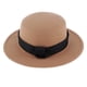 thumbnail image 5 of Sombrero Fedora Sunnimix para hombres Sombrero de jazz plano, 5 of 8