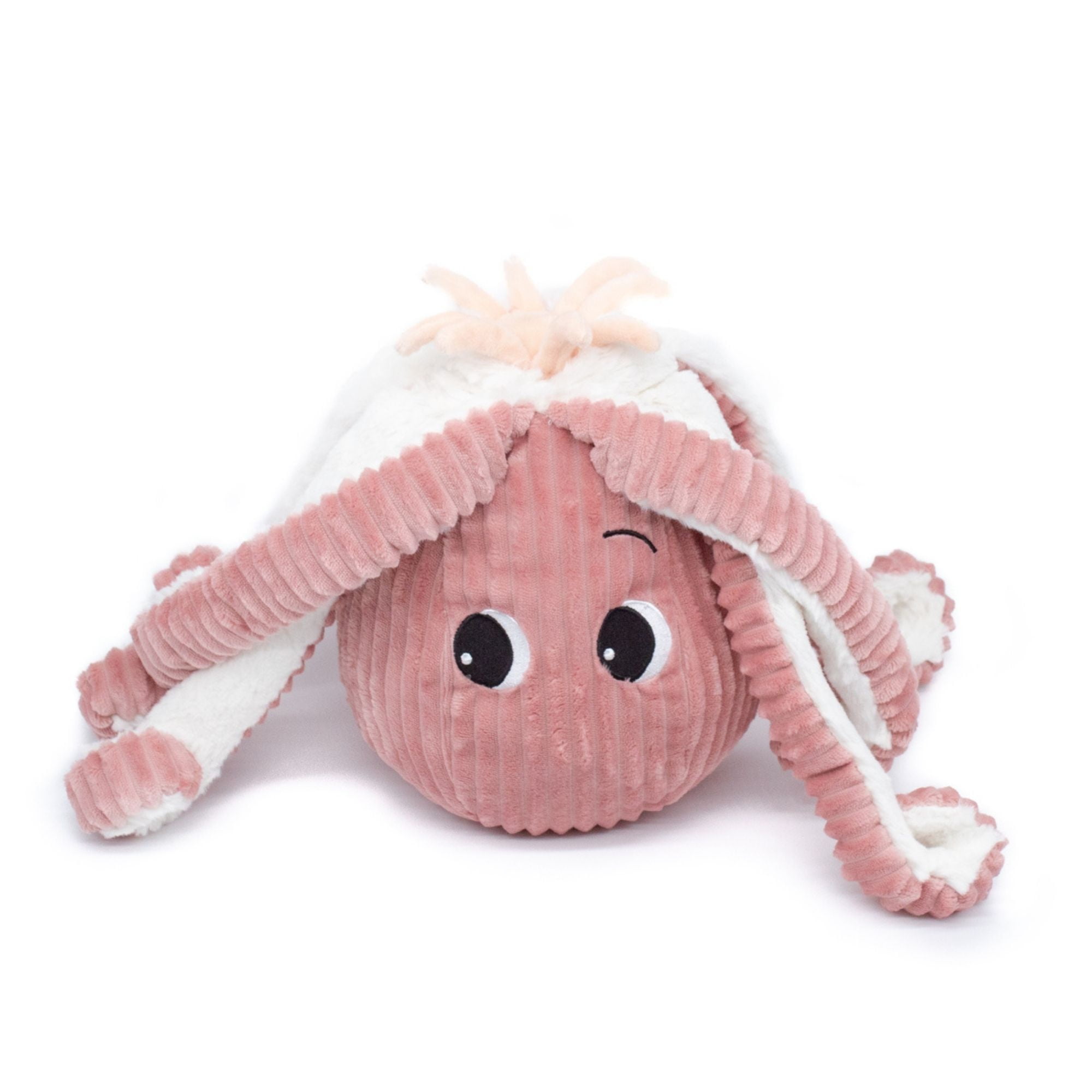Les Ptipotos Octopus Mom & Baby Plush Stuffed Animal Set & Eco-Friendly Toy in Pink